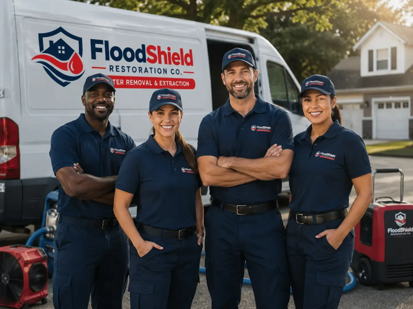 Flood Damage Restoration company in North Bangor, NY